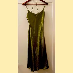 Satin Slip Dress